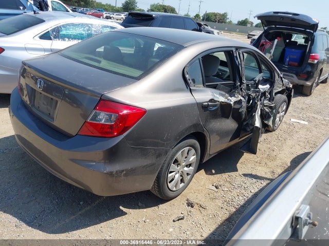 2012 HONDA CIVIC SDN LX VIN: 2HGFB2F56CH543468