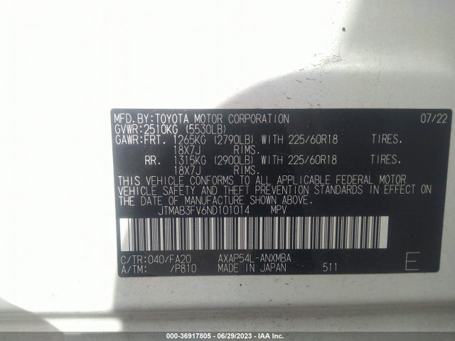 Toyota Rav4 Prime Se 2022 JTMAB3FV6ND101014 Image 16