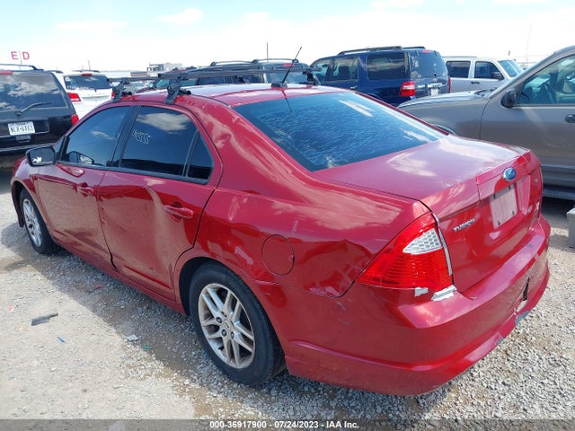 2010 FORD FUSION S VIN: 3FAHP0GA8AR202959