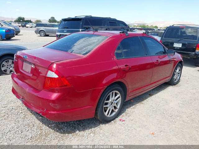 2010 FORD FUSION S VIN: 3FAHP0GA8AR202959