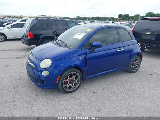 2012 FIAT 500 SPORT VIN: 3C3CFFBR2CT131422
