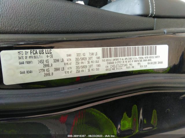 1C4SDJET3JC371045 Dodge Durango Citadel