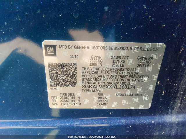 GMC Terrain Slt 2019 3GKALVEXXKL360174 Image 9