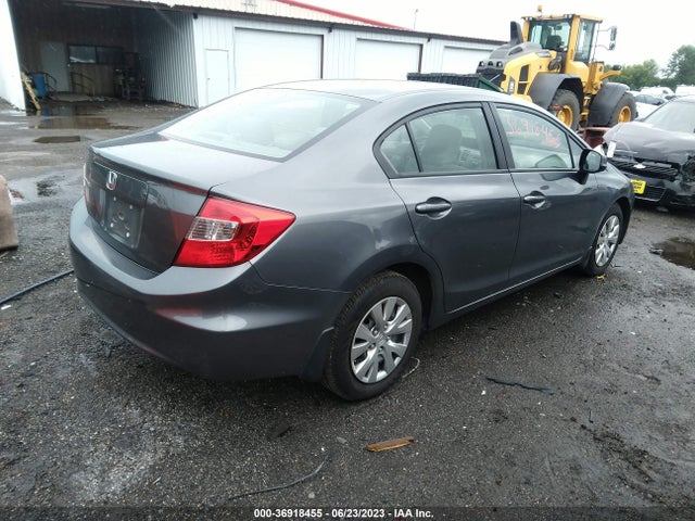 2012 HONDA CIVIC SDN LX VIN: 19XFB2F58CE010953