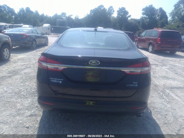 2018 FORD FUSION HYBRID SE VIN: 3FA6P0LU0JR222940