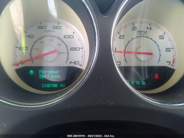 2013 DODGE CHALLENGER SXT VIN: 2C3CDYAG1DH609194