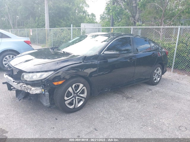 Honda Civic Sedan Lx 2018 2HGFC2F5XJH562602 Image 2