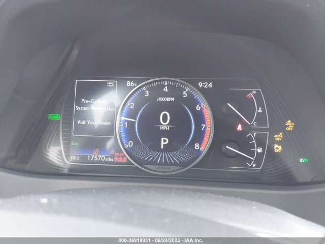 JTHP9JBH3L2025947 Lexus Ux Ux 250h