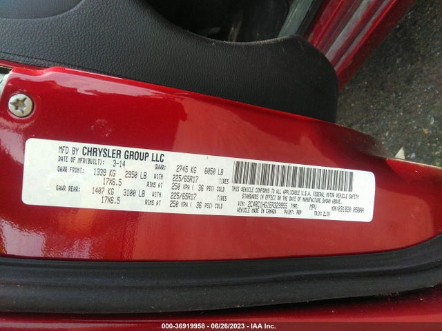 2C4RC1HG1ER329955 Chrysler Town & Country S