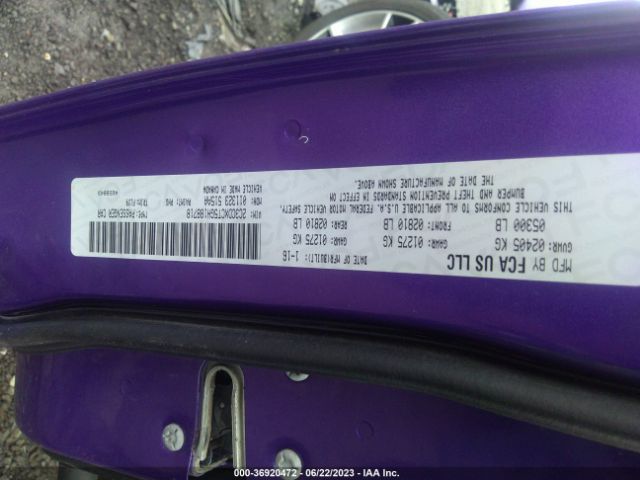 2C3CDXCT5GH188718 Dodge Charger Road/track