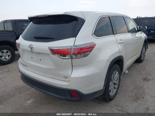 Toyota Highlander Le 2014 5TDZARFH3ES006336 Image 11