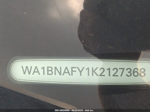 WA1BNAFY1K2127368 Audi Q5 Premium Plus