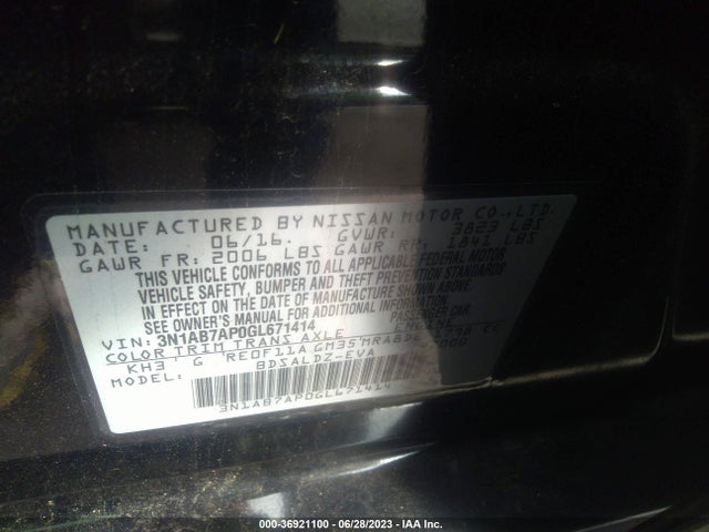 Nissan SENTRA SV 2016 3N1AB7AP0GL671414 Image 9