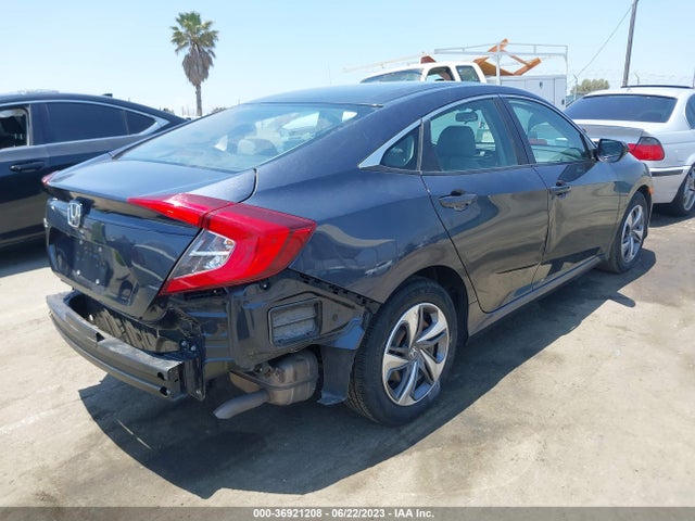 Honda Civic Sedan Lx 2019 2HGFC2F62KH534285 Image 4