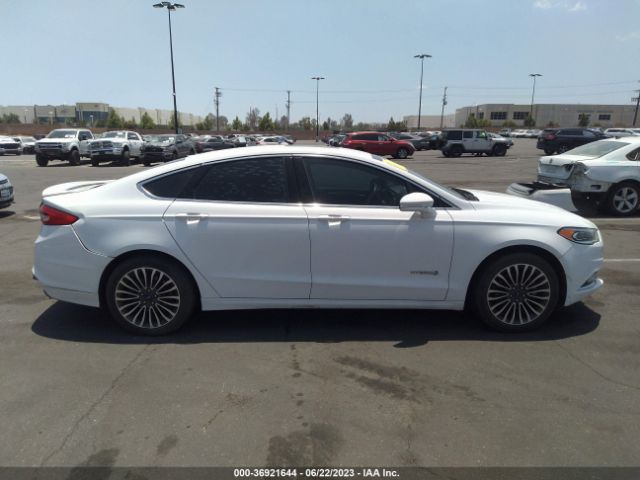 3FA6P0RU2JR161470 Ford Fusion Hybrid Titanium