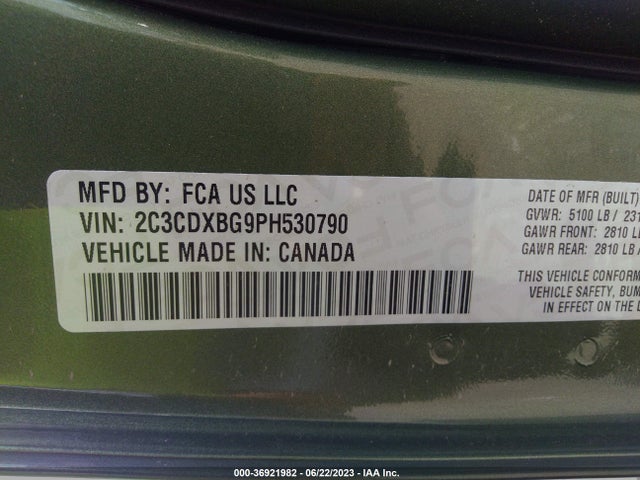 Dodge Charger Sxt 2023 2C3CDXBG9PH530790 Image 9