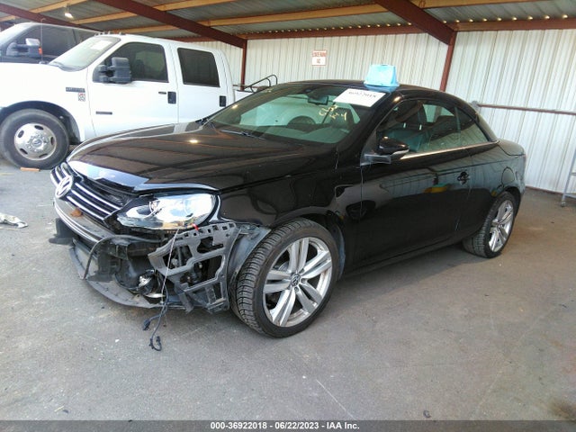 2013 VOLKSWAGEN EOS EXECUTIVE VIN: WVWFW8AH0DV005607