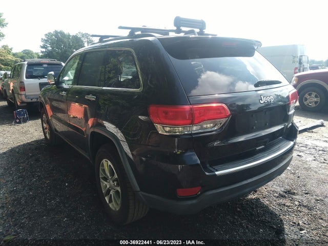 2015 JEEP GRAND CHEROKEE LIMITED VIN: 1C4RJEBGXFC614685