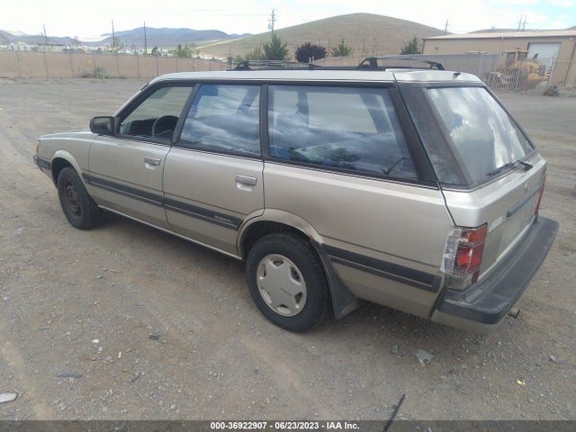 1987 SUBARU GL 4WD VIN: JF2AN53B8HE455730