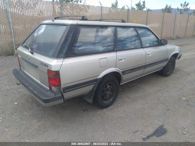 1987 SUBARU GL 4WD VIN: JF2AN53B8HE455730