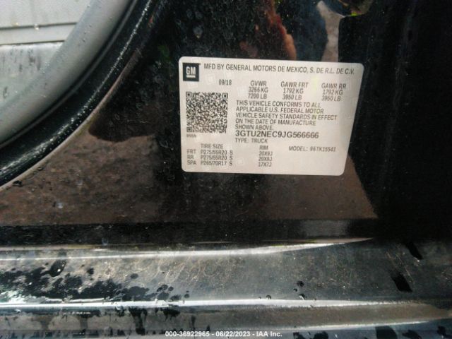 3GTU2NEC9JG566666 GMC Sierra 1500 Slt