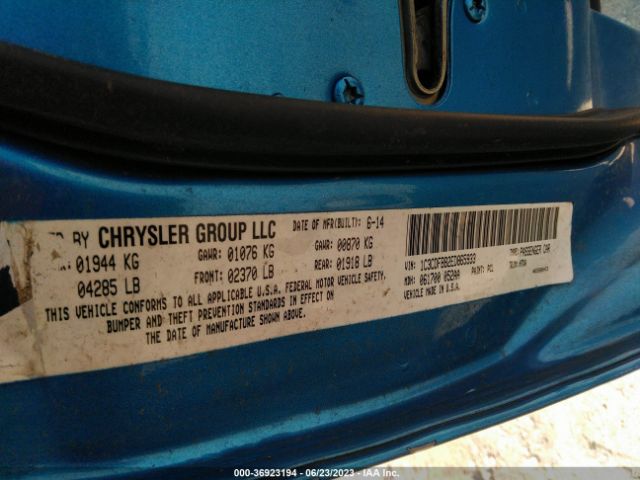 1C3CDFBB5FD319645 Dodge DART SXT