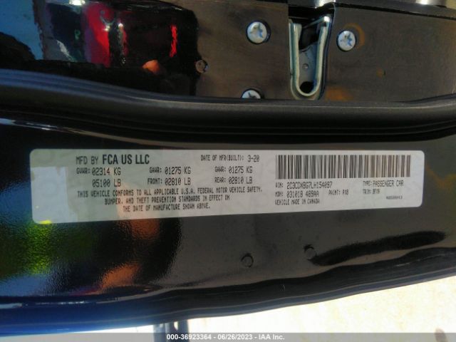 2C3CDXBG7LH154097 Dodge Charger Sxt