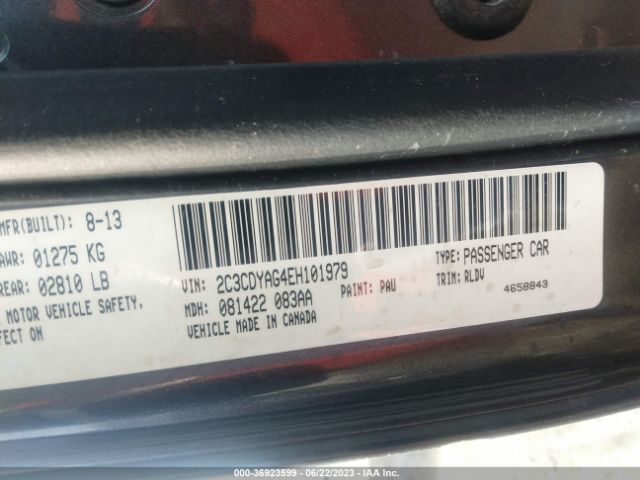 2C3CDYAG4EH101979 Dodge Challenger Sxt Plus