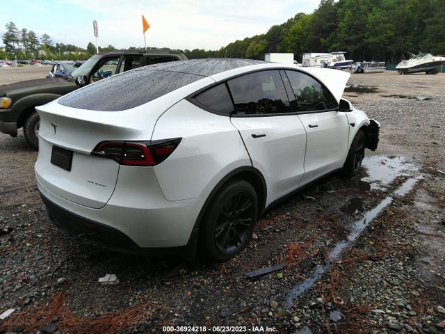 2021 TESLA MODEL Y LONG RANGE VIN: 5YJYGDEE9MF082280