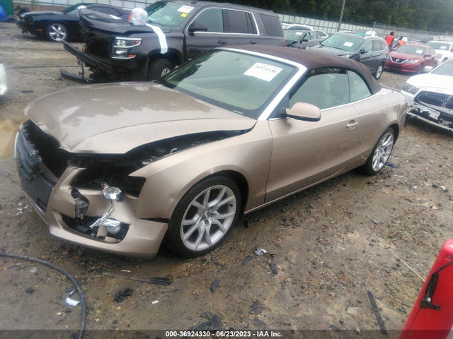 2011 AUDI A5 2.0T PREMIUM VIN: WAUCFAFH3BN008434