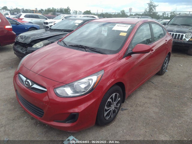 2012 HYUNDAI ACCENT GLS VIN: KMHCT4AE3CU215256