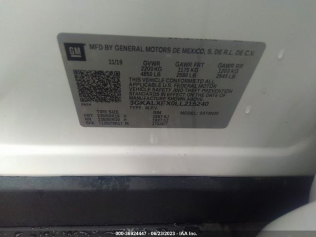 3GKALXEX0LL215240 GMC Terrain Denali