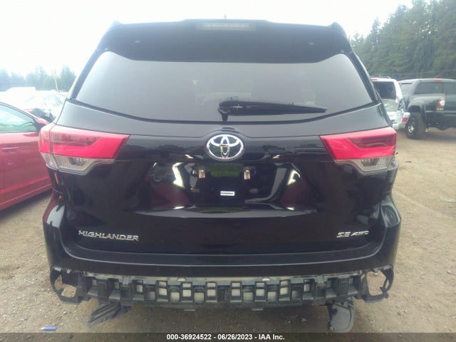 Toyota Highlander Xle/se 2017 5TDJZRFH9HS400546 Image 9
