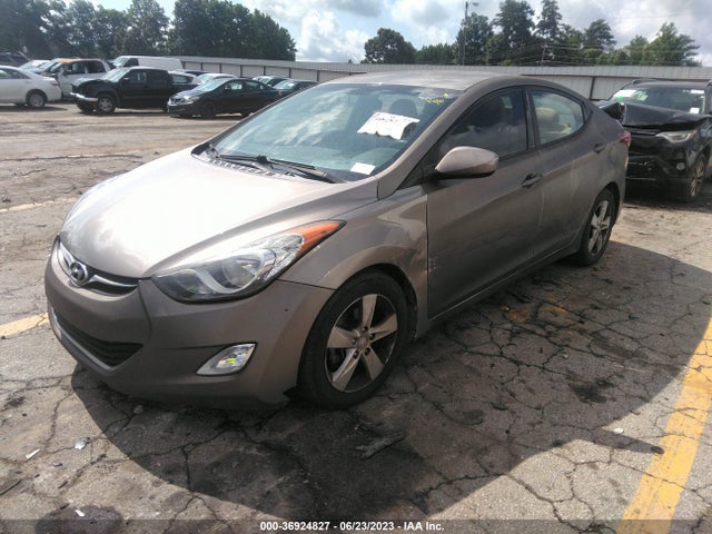 2013 HYUNDAI ELANTRA GLS VIN: 5NPDH4AE5DH392588