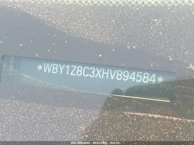 WBY1Z8C3XHV894584 BMW I3