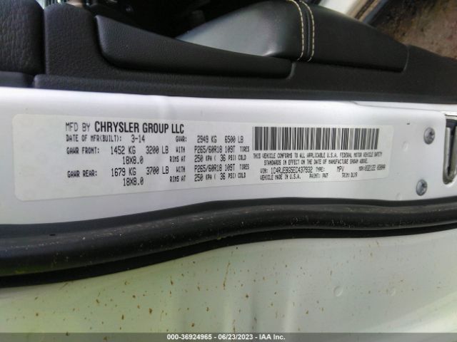 1C4RJEBG5EC437932 Jeep Grand Cherokee Limited