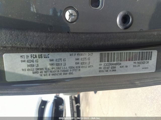 2C3CDZAG4HH604504 Dodge Challenger Sxt
