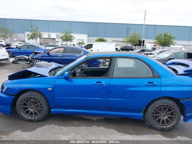 2002 SUBARU IMPREZA SEDAN WRX VIN: JF1GD29682G527242