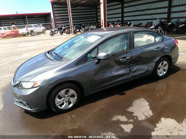 2013 HONDA CIVIC SDN LX VIN: 2HGFB2F53DH591236