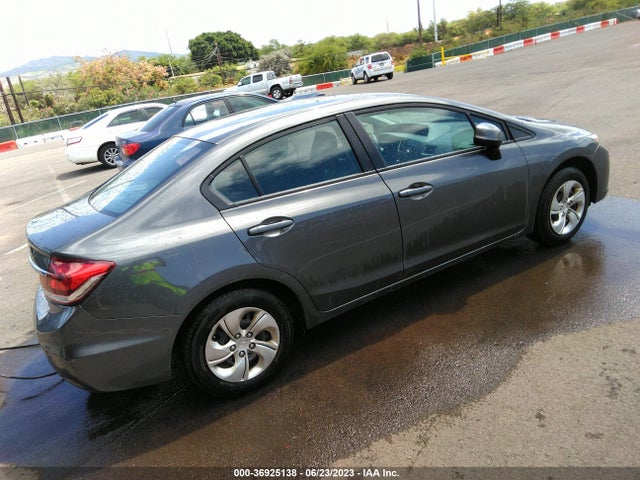 2013 HONDA CIVIC SDN LX VIN: 2HGFB2F53DH591236