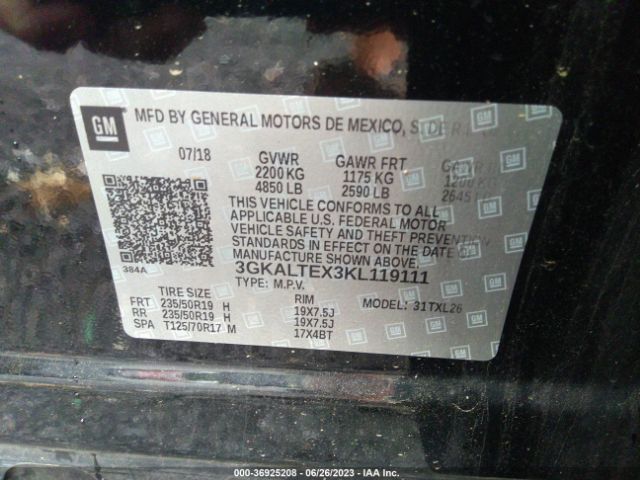3GKALTEX3KL119111 GMC Terrain Sle