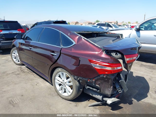 2013 TOYOTA AVALON XLE/LIMITED VIN: 4T1BK1EBXDU051616