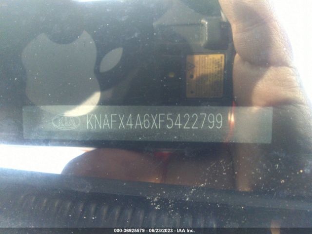 KNAFX4A6XF5422799 KIA FORTE LX