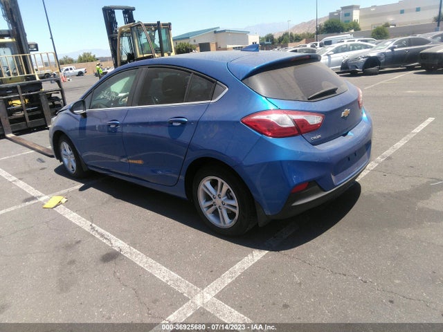 2018 CHEVROLET CRUZE LT VIN: 3G1BE6SMXJS592281