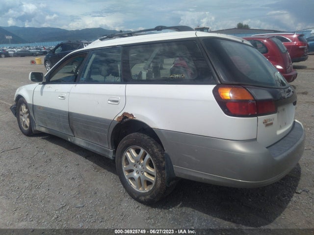 2002 SUBARU LEGACY WAGON OUTBACK LTD VIN: 4S3BH686327627329