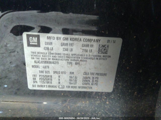 KL4CJDSB9EB646319 Buick Encore Premium