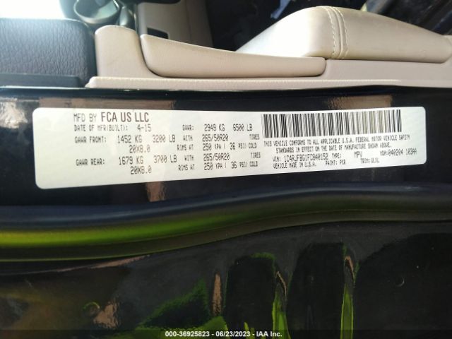 1C4RJFBG1FC840152 Jeep Grand Cherokee Limited