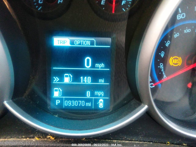 Chevrolet Cruze 1lt 2014 1G1PC5SB9E7337842 Image 9