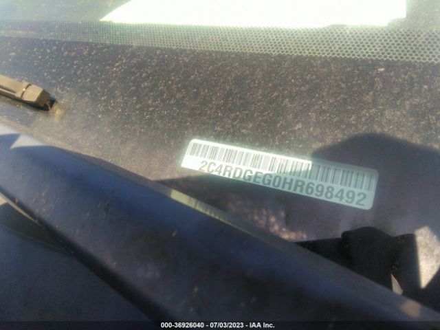 2C4RDGEG0HR698492 Dodge Grand Caravan Gt