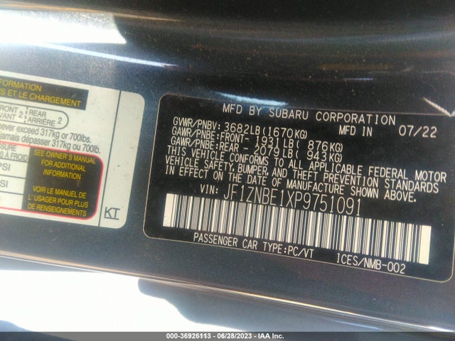 Toyota Gr86 Premium 2023 JF1ZNBE1XP9751091 Image 9